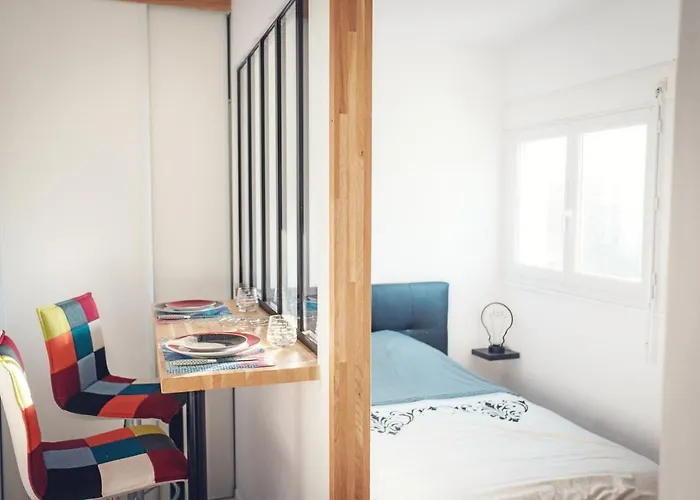 Studio Cosy Les Pieds Dans L\'Eau, Climatise, Parking Prive, Vue Montagne